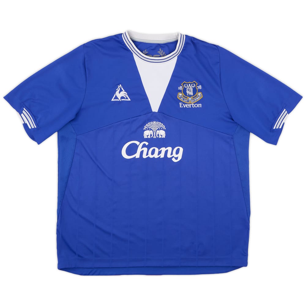 2009-10 Everton Home Shirt #7 - 9/10 - (XL)