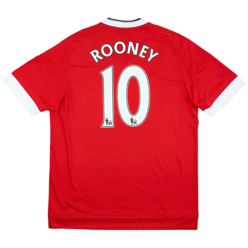 2015-16 Manchester United Home Shirt Rooney #10 (L)