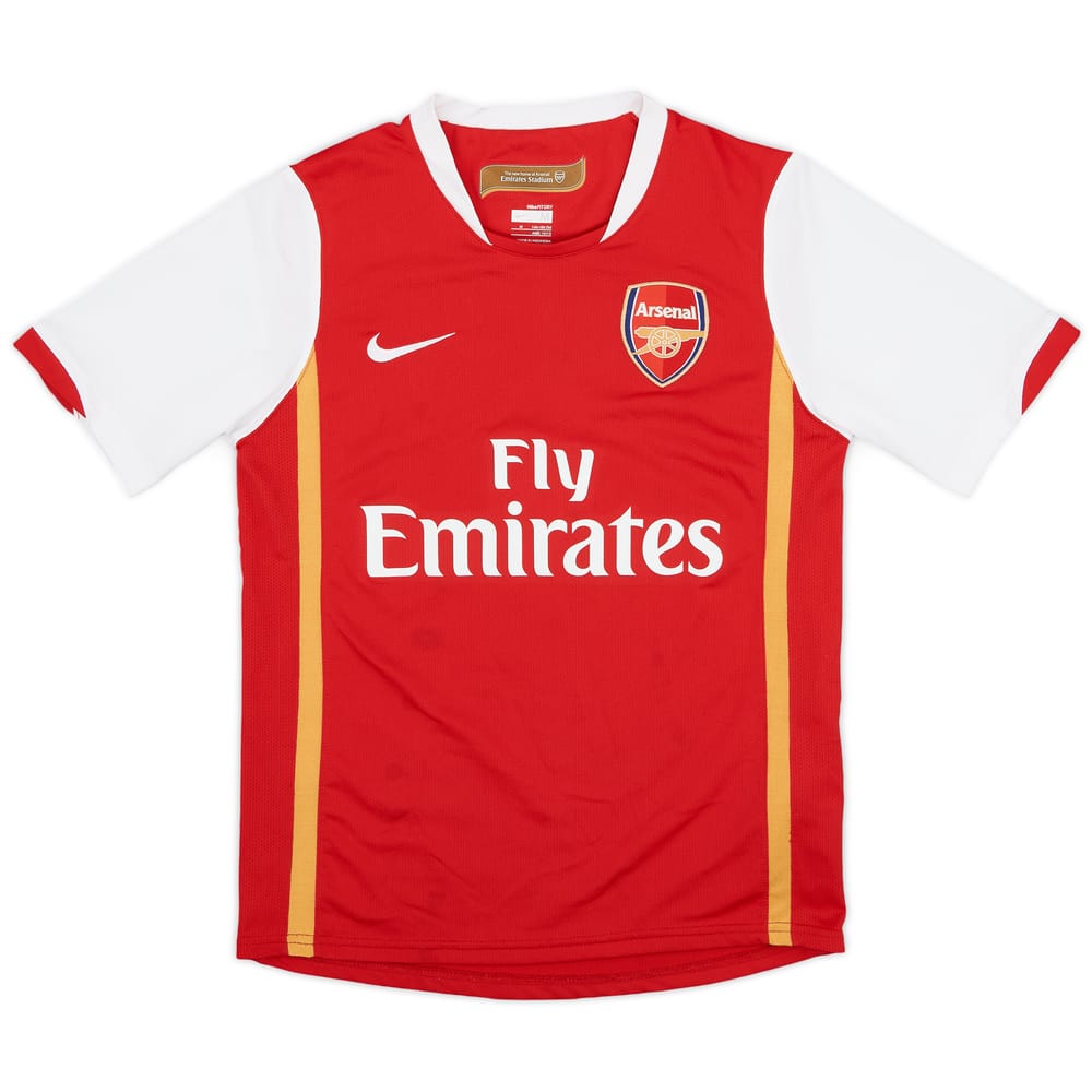 2006-08 Arsenal Home Shirt - 8/10 - (M.Boys)
