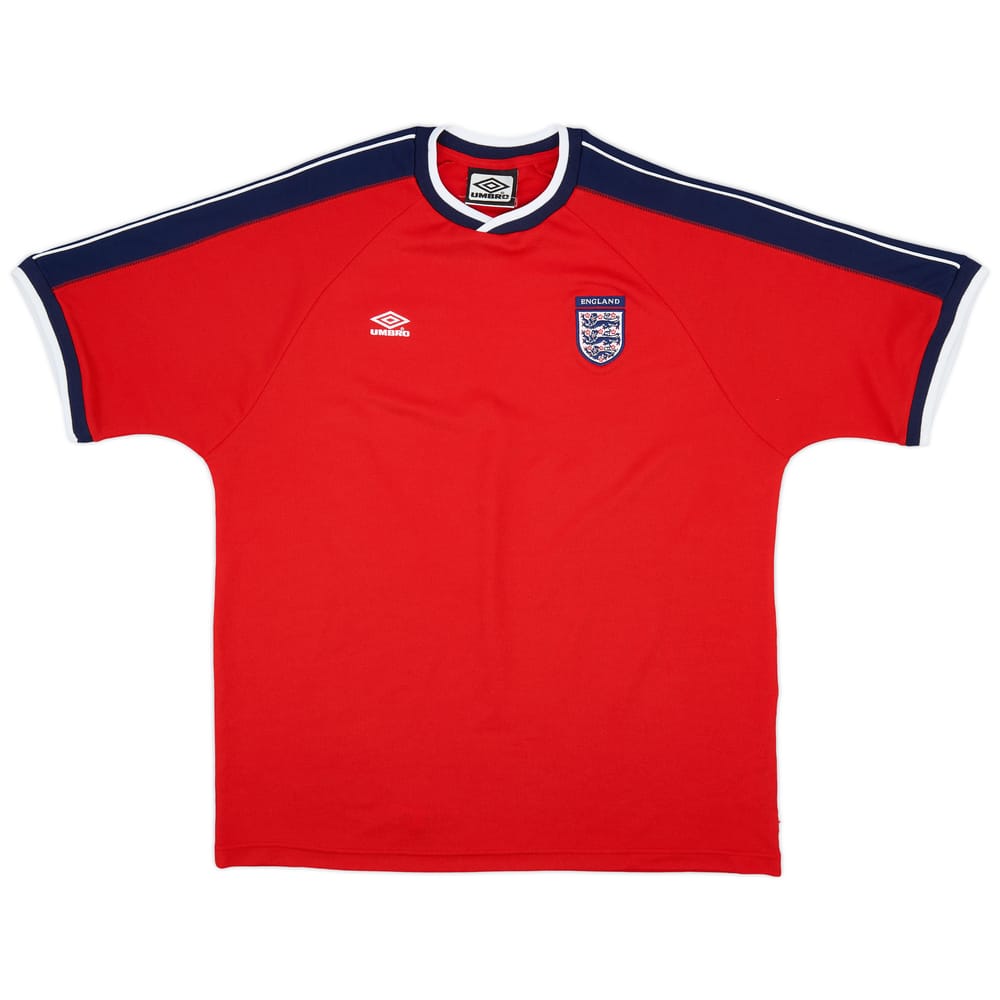 2002-03 England Umbro Training Shirt - 9/10 - (XL)