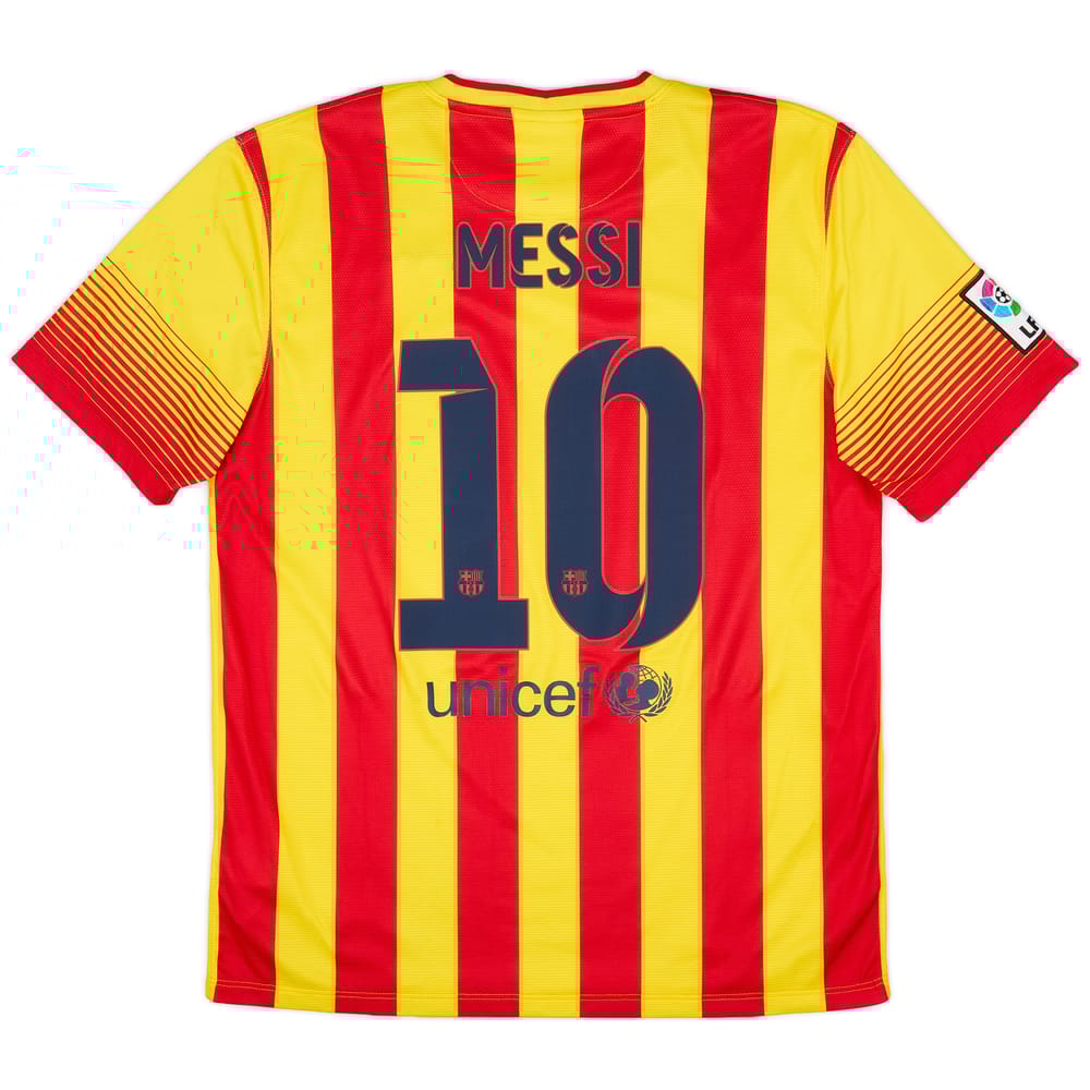 2013-15 Barcelona Away Shirt Messi #10 - 8/10 - (L)
