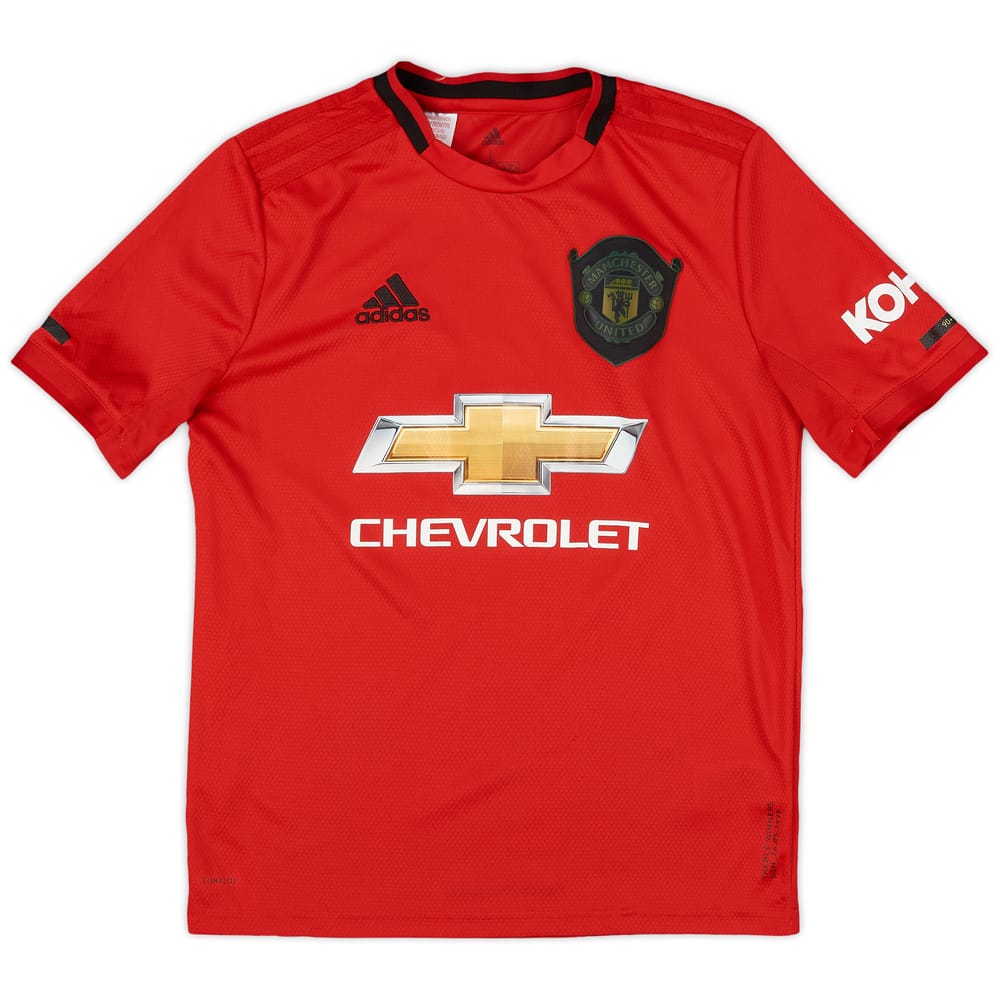 2019-20 Manchester United Home Shirt - 9/10 - (L.Boys)