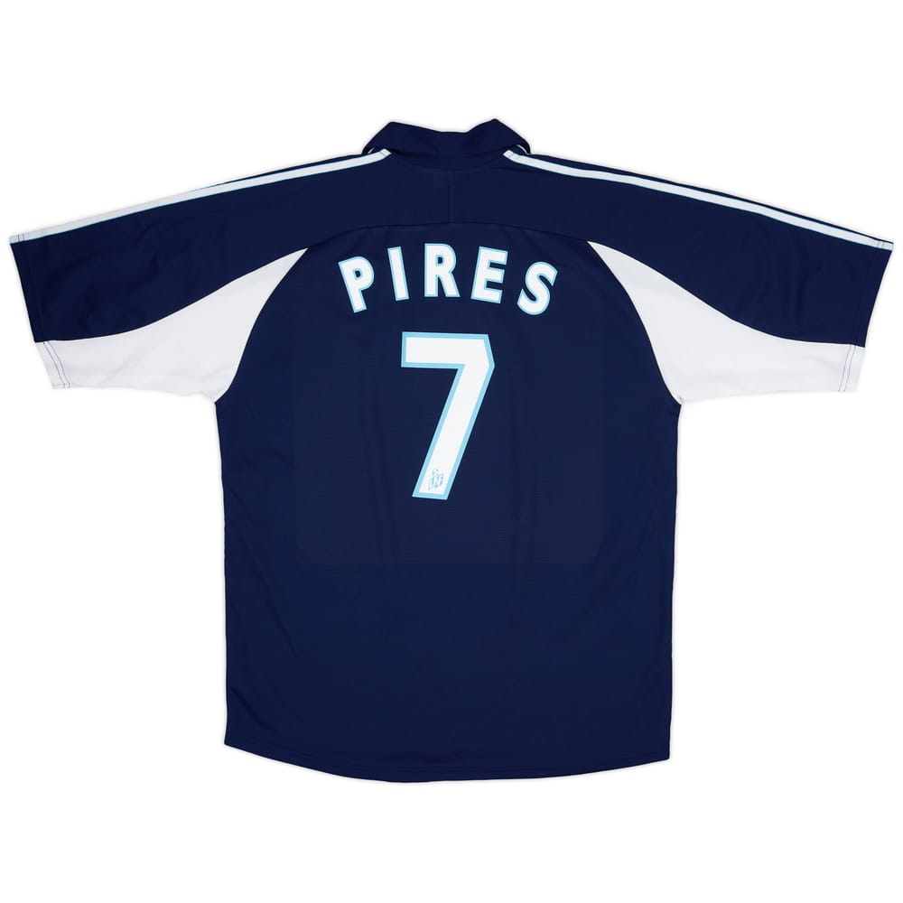1999-00 Olympique Marseille Away Shirt Pires #7 - 7/10 - (L)