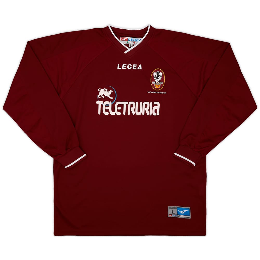 2003-04 Arezzo Home L/S Shirt - 9/10 - (L)