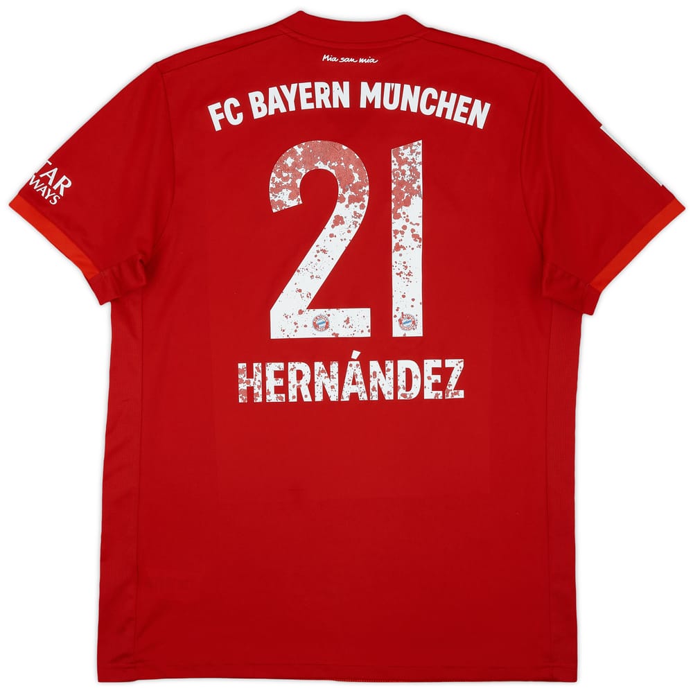 2019-20 Bayern Munich Home Shirt Hernandez #21 - 4/10 - (L)