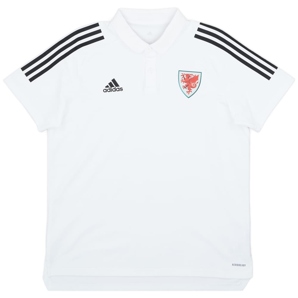 2020-21 Wales adidas Polo T-Shirt - 5/10 - (L)