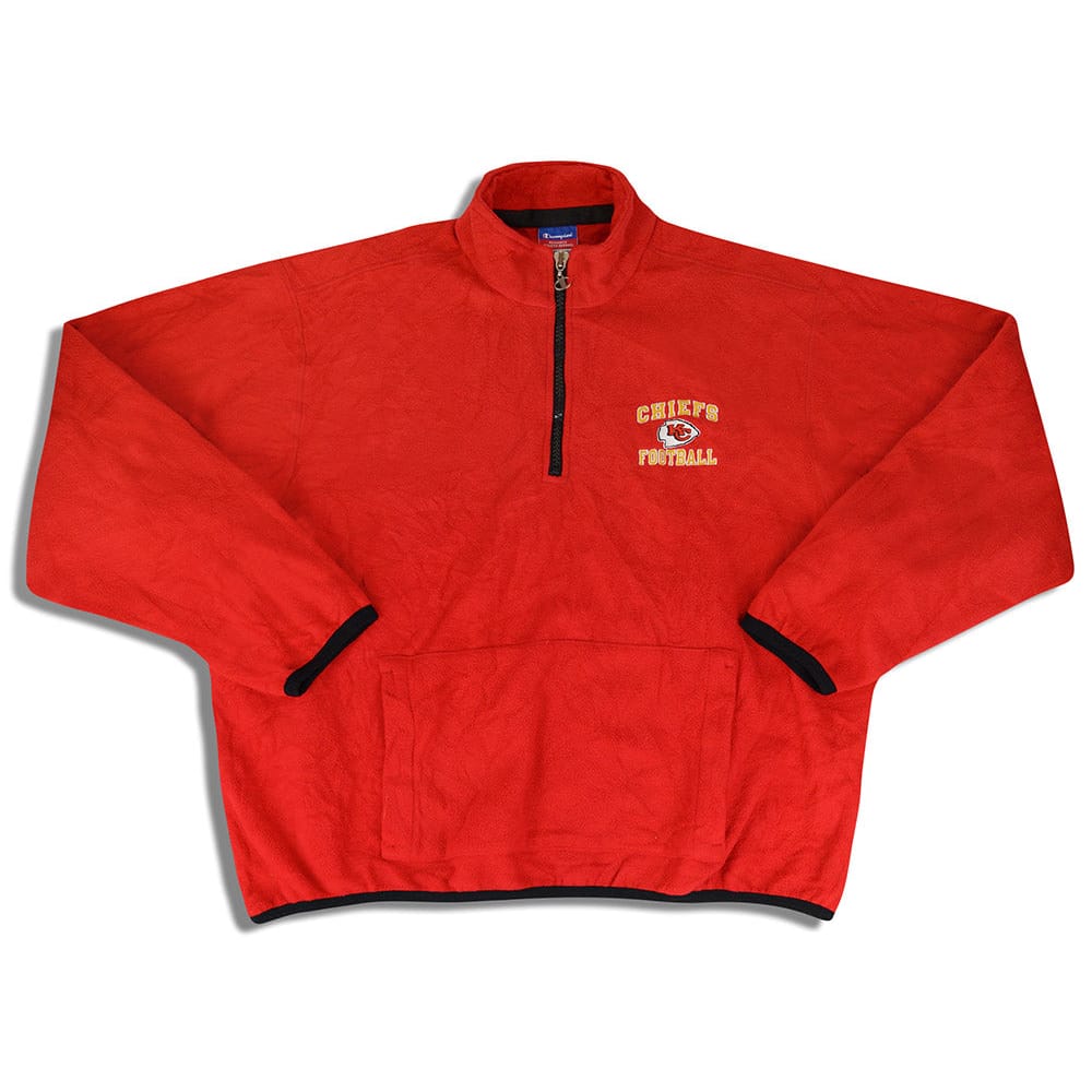1990s Kansas City Chiefs Champion Fleece Jacket XL