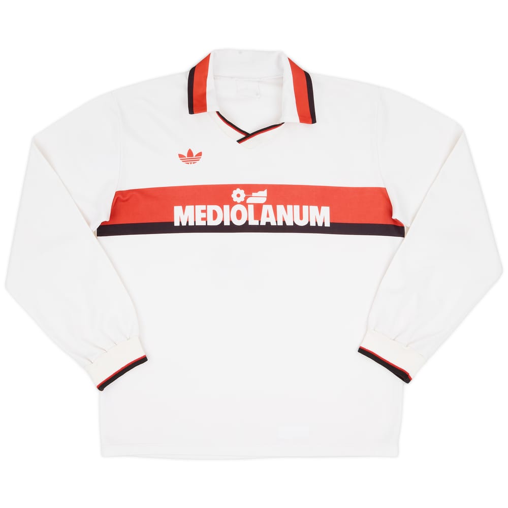 1990-91 AC Milan Away L/S Shirt - 6/10 - (L)