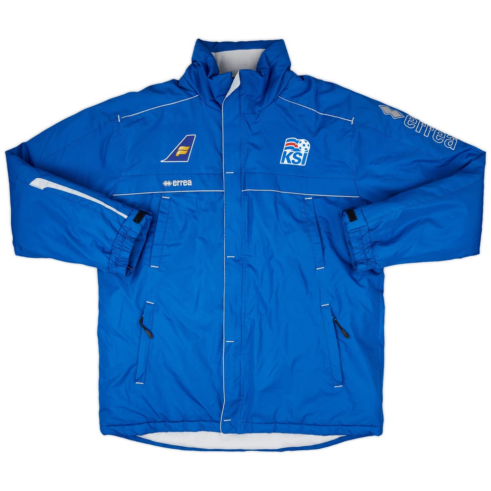 2012-13 Iceland Errea Hooded Rain Jacket - 8/10 - (XL)