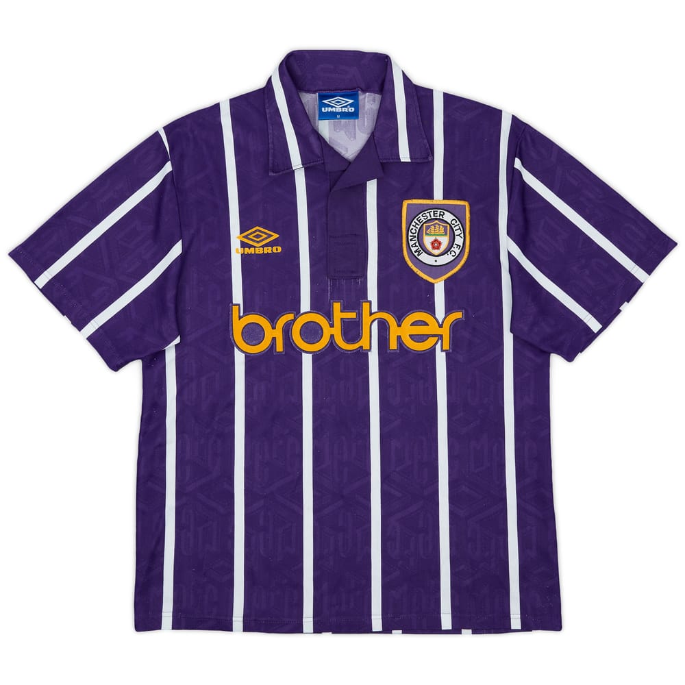 1993-94 Manchester City Away Shirt - 8/10 - (M)