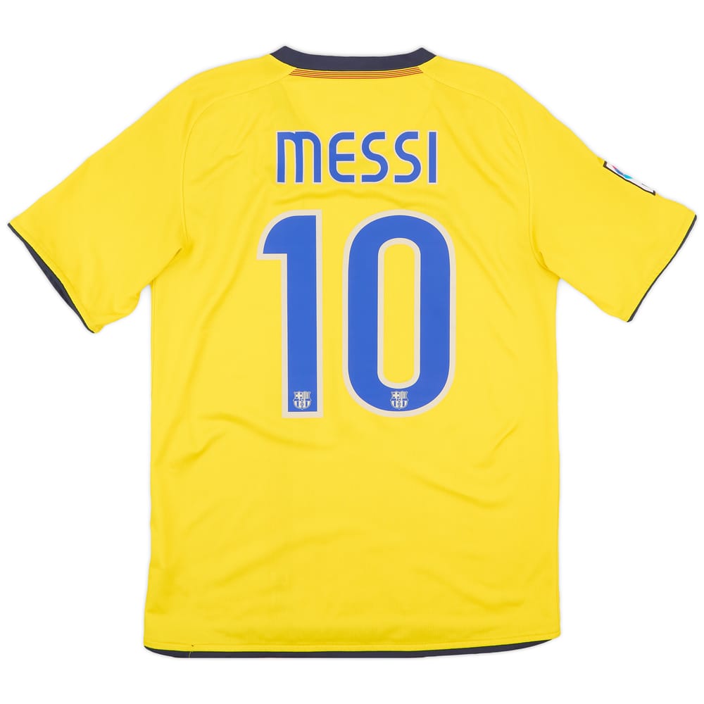 2008-10 Barcelona Away Shirt Messi #10 - 7/10 - (S)