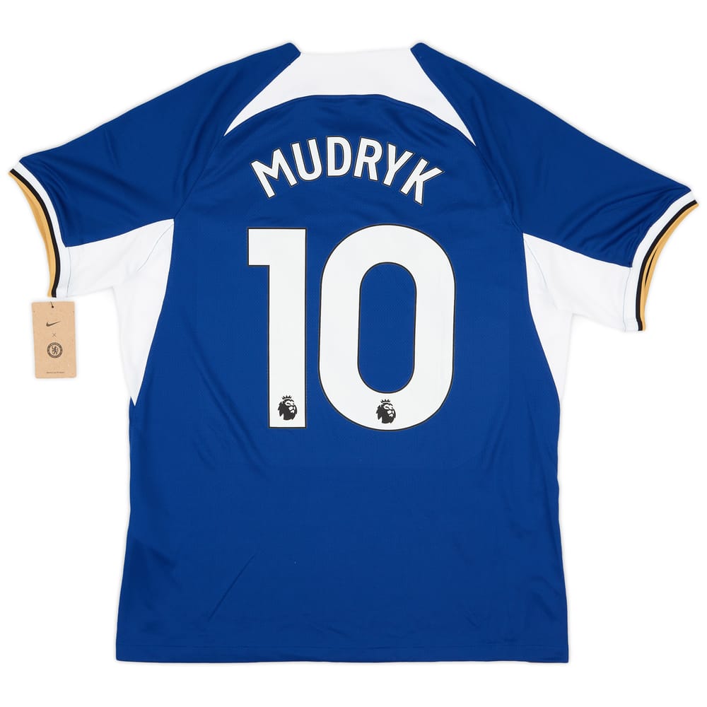2023-24 Chelsea Home Shirt Mudryk #10 (L)