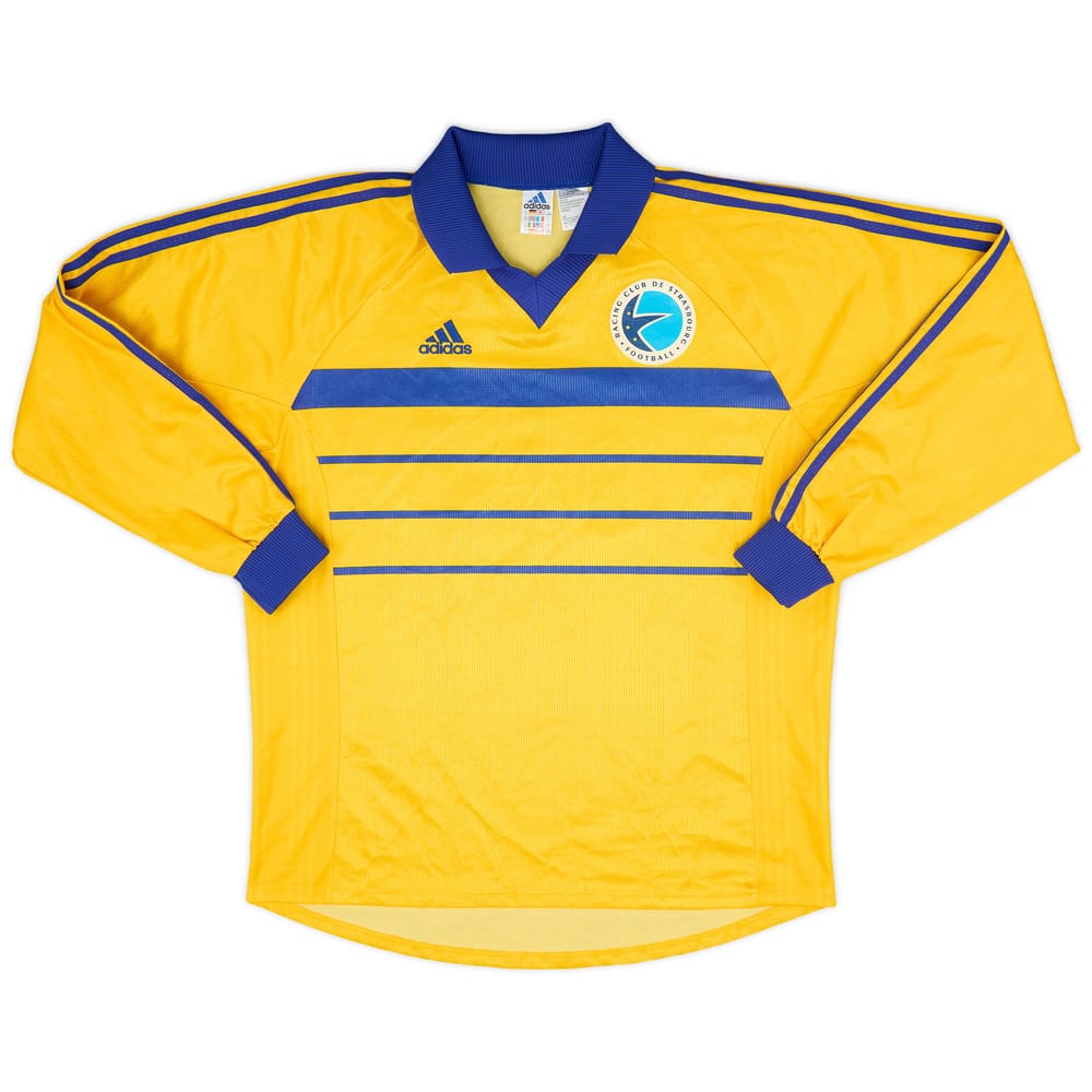 1998-00 Strasbourg Away L/S Shirt - 9/10 - (XL)