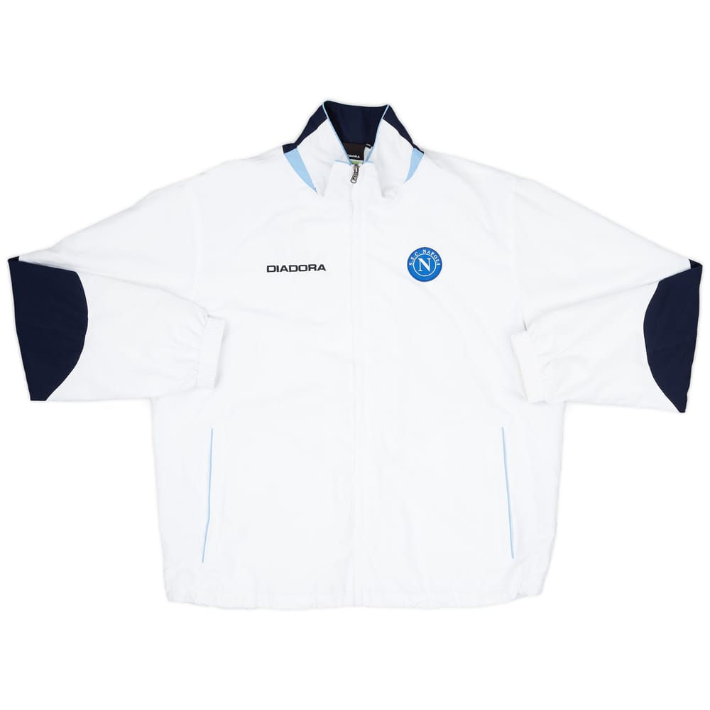 2002-03 Napoli Diadora Track Jacket - 9/10 - (XXL)