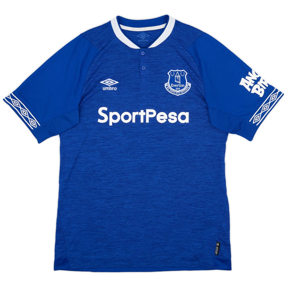 2018-19 Everton Home Shirt - 7/10 - (L)
