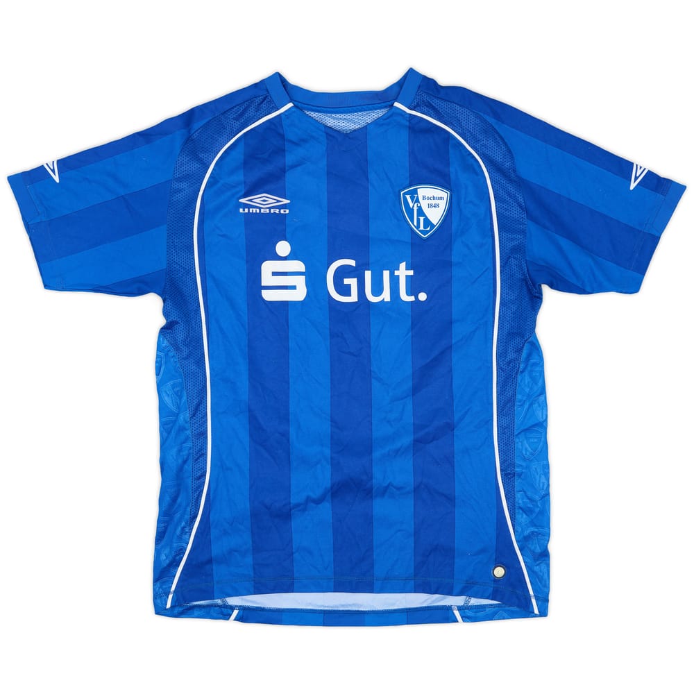 2007-08 VFL Bochum Home Shirt #6 - 7/10 - (L)