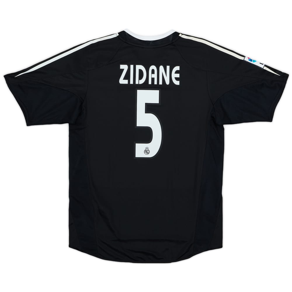 2004-05 Real Madrid Away Shirt Zidane #5 - 6/10 - (S)