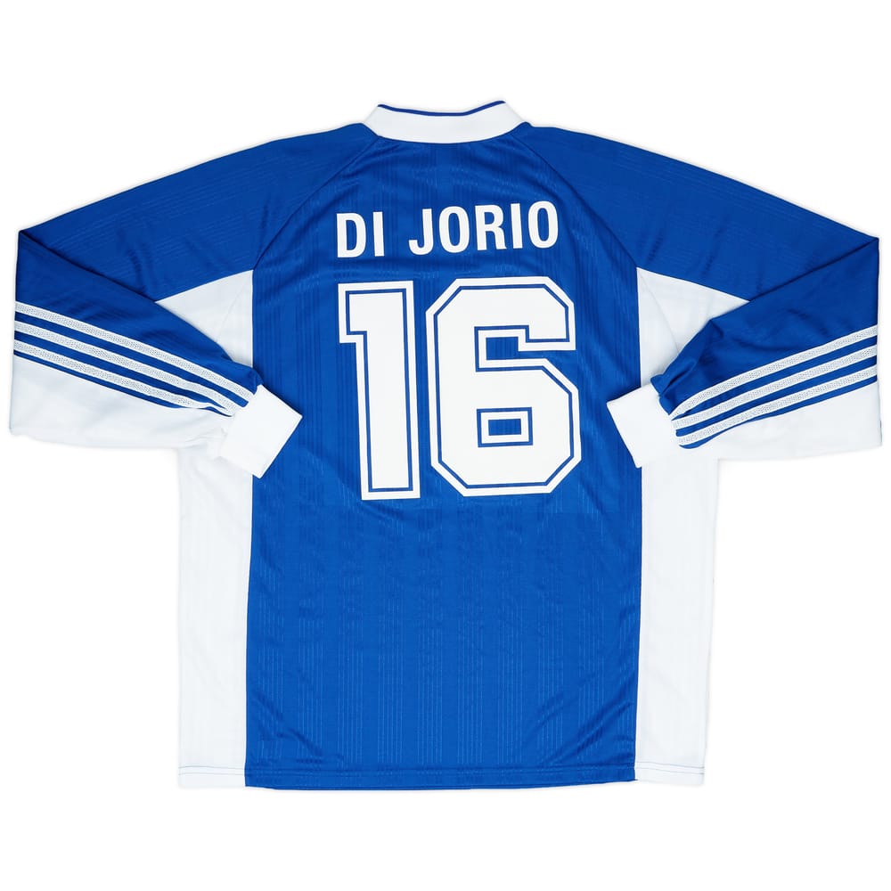 1998-99 FC Zurich Match Issue UEFA Cup Home L/S Shirt Di Jorio #16