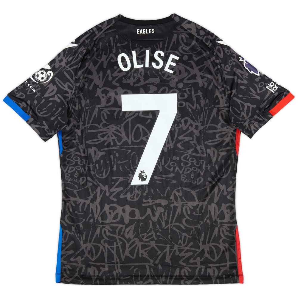 2023-24 Crystal Palace Match Issue Third Shirt Olise #7