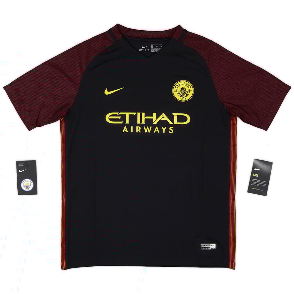 2016-17 Manchester City Away Shirt (XL.Boys)
