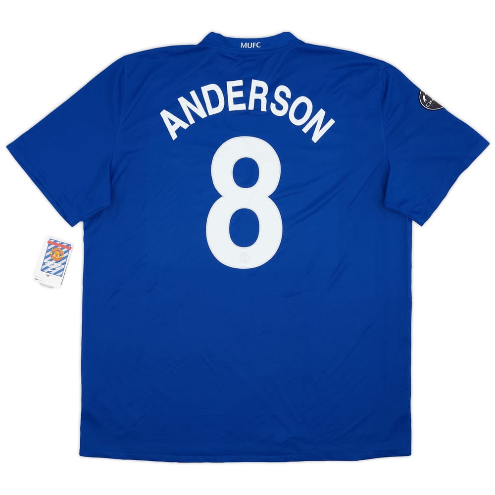 2008-09 Manchester United Third Shirt Anderson #8 (XXL)