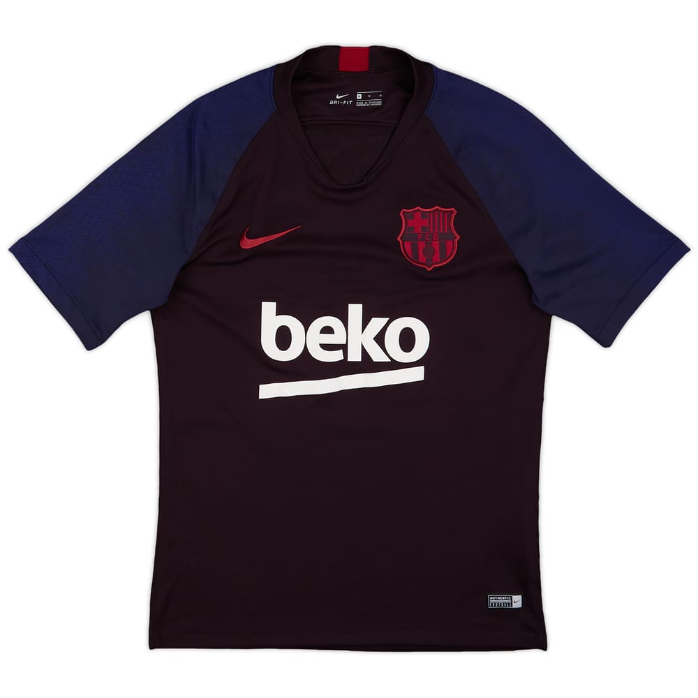 2019-20 Barcelona Nike Training Shirt - 8/10 - (M)