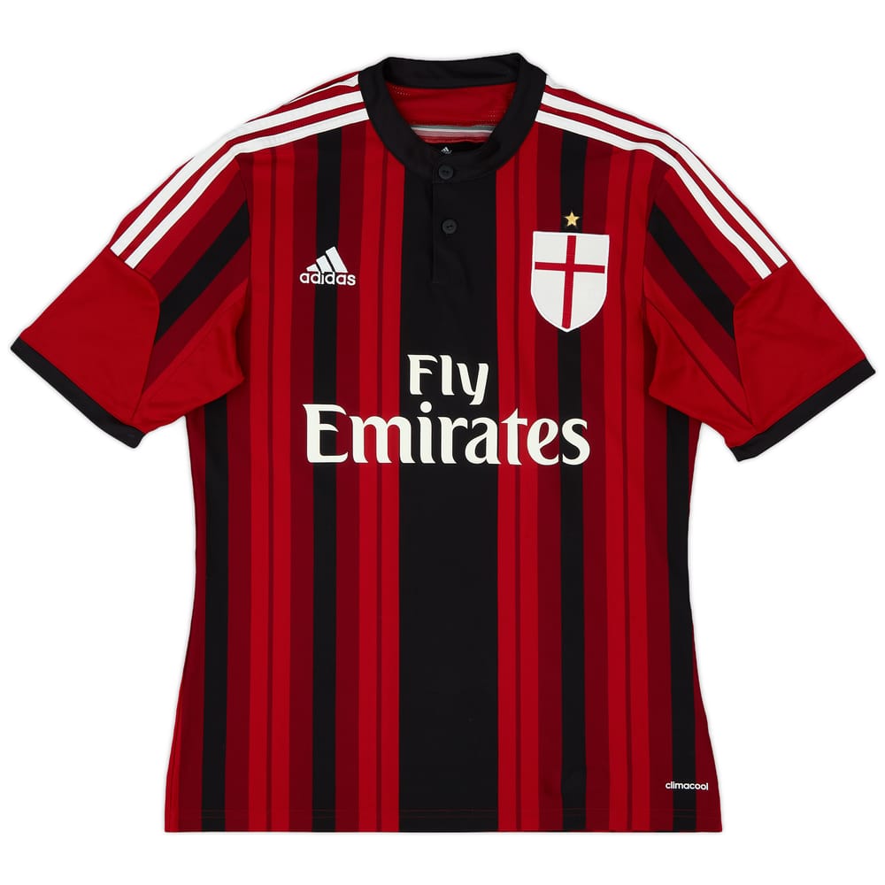 2014-15 AC Milan Home Shirt - 7/10 - (M)
