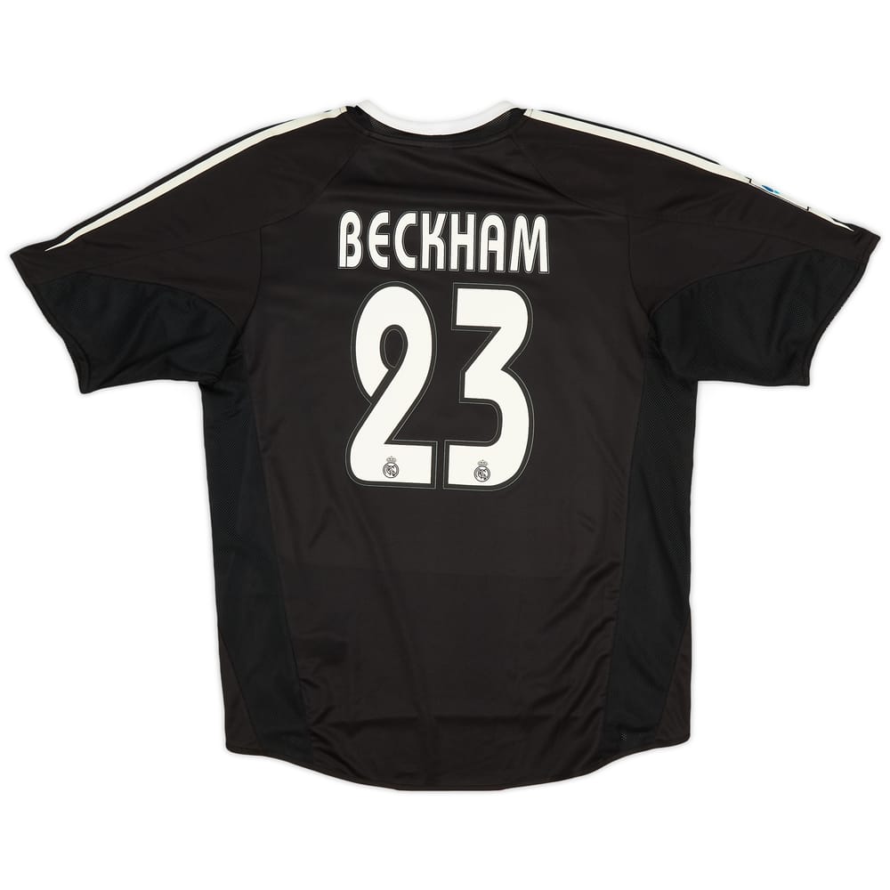 2004-05 Real Madrid Away Shirt Beckham #23 (M)