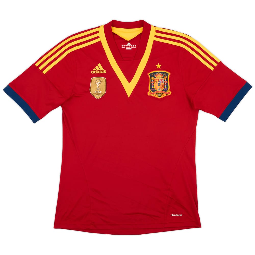 2013 Spain Confederation Cup Home Shirt - 10/10 - (M)