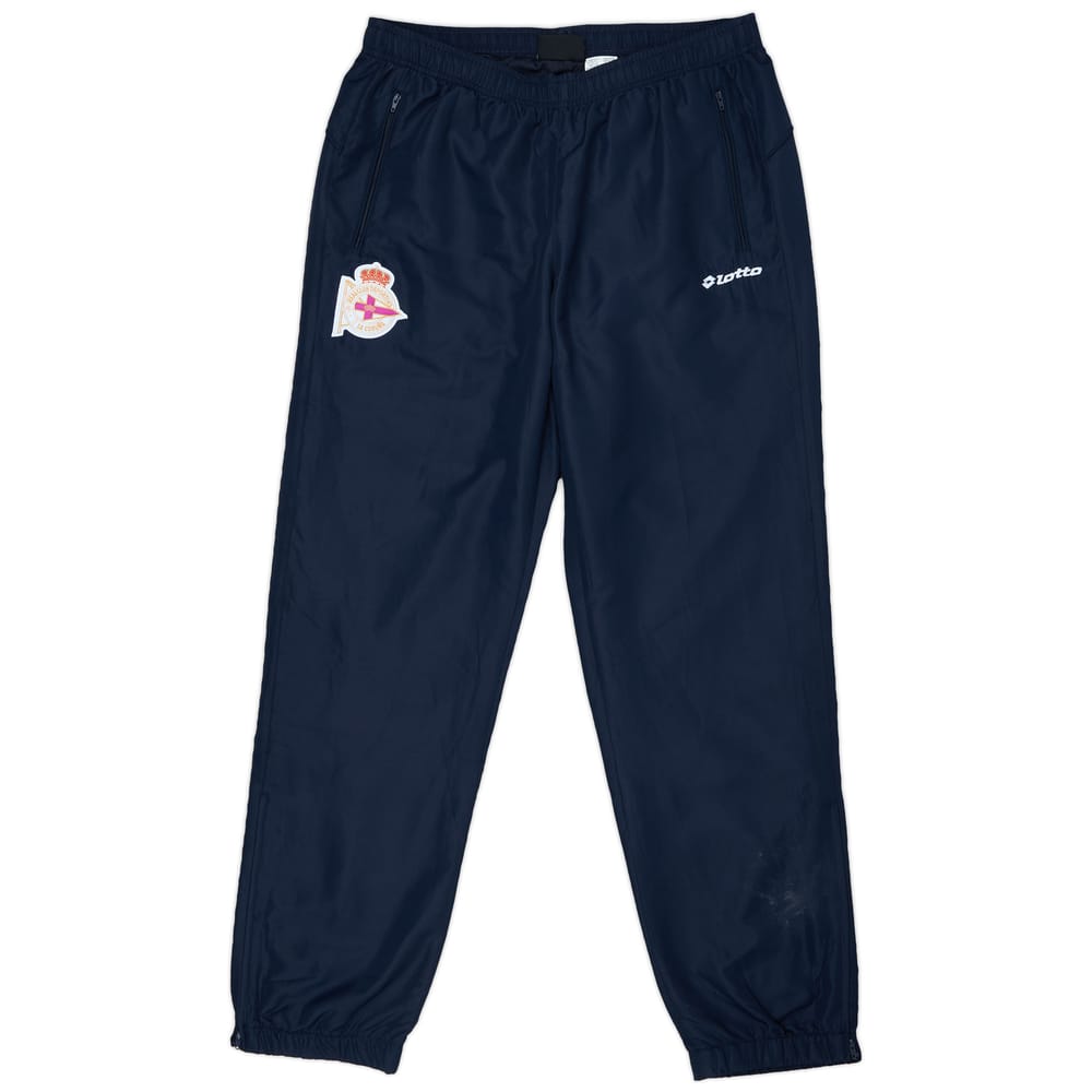 2013-14 Deportivo de La Coruna Lotto Track Pants/Bottoms - 8/10 - (L)