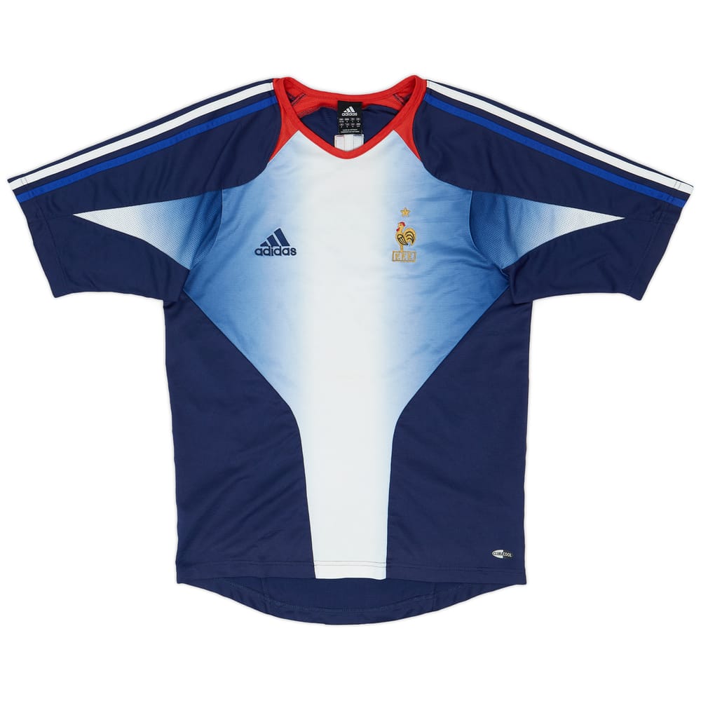 2006-08 France adidas Training Shirt - 7/10 - (S)