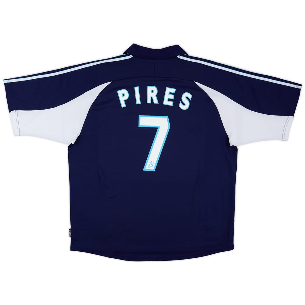 1999-00 Olympique Marseille Away Shirt Pires #7 - 8/10 - (XL)