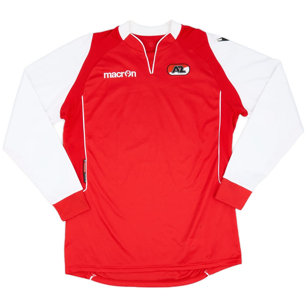 2012-13 AZ Alkmaar Home L/S Shirt - 5/10 - (XL)