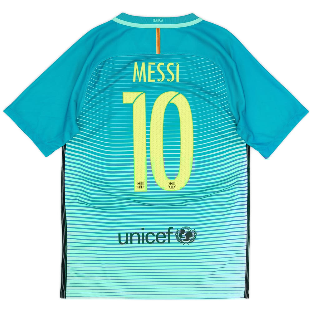 2016-17 Barcelona Third Shirt Messi #10 - 8/10 - (S)