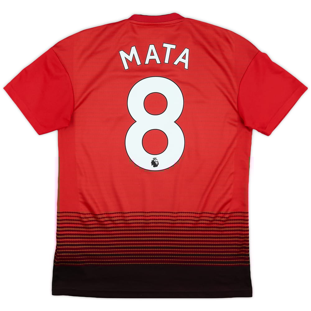 2018-19 Manchester United Home Shirt Mata #8 - 6/10 - (S)