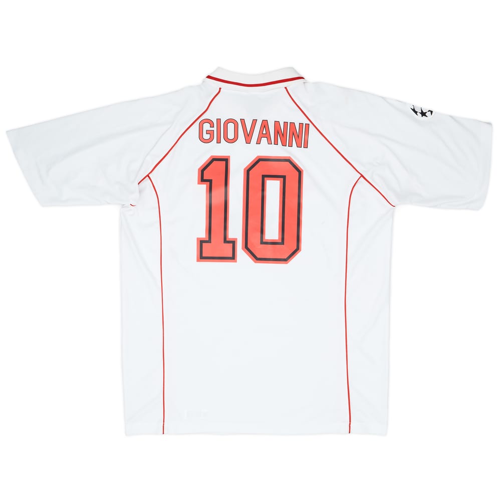 1999-00 Olympiakos Away Shirt Giovanni #10 - 6/10 - (XL)