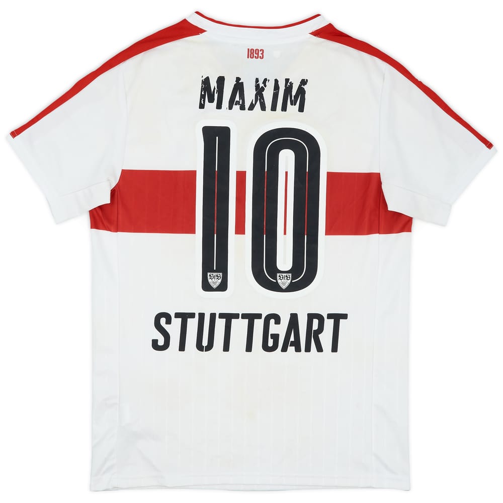 2016-17 Stuttgart Home Shirt Maxim #10 - 4/10 - (S)