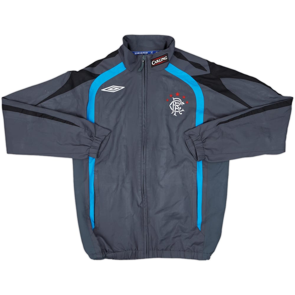 2007-08 Rangers Umbro 1/4 Zip Training Top - 8/10 - (S)