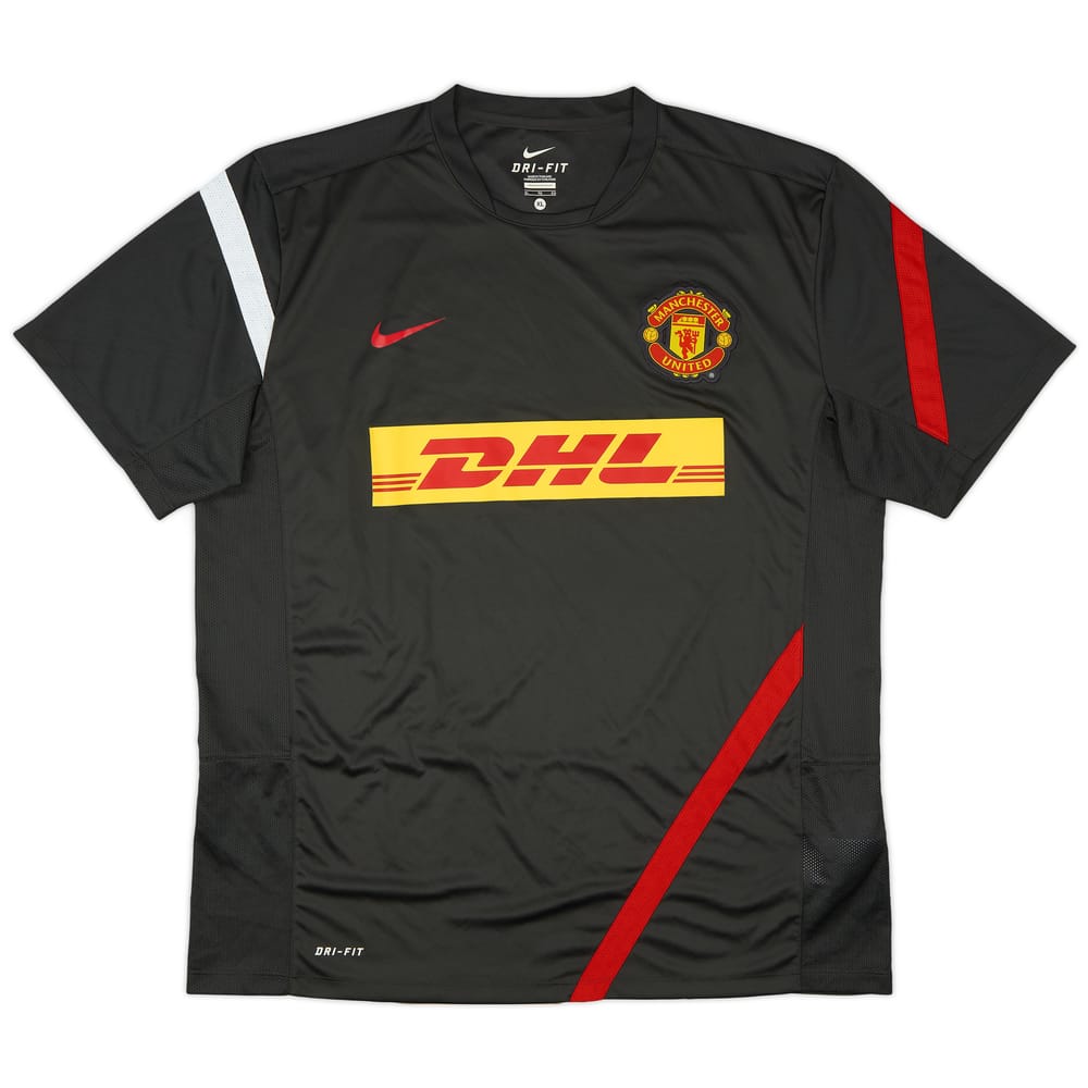 2012-13 Manchester United Nike Training Shirt - 9/10 - (XL)
