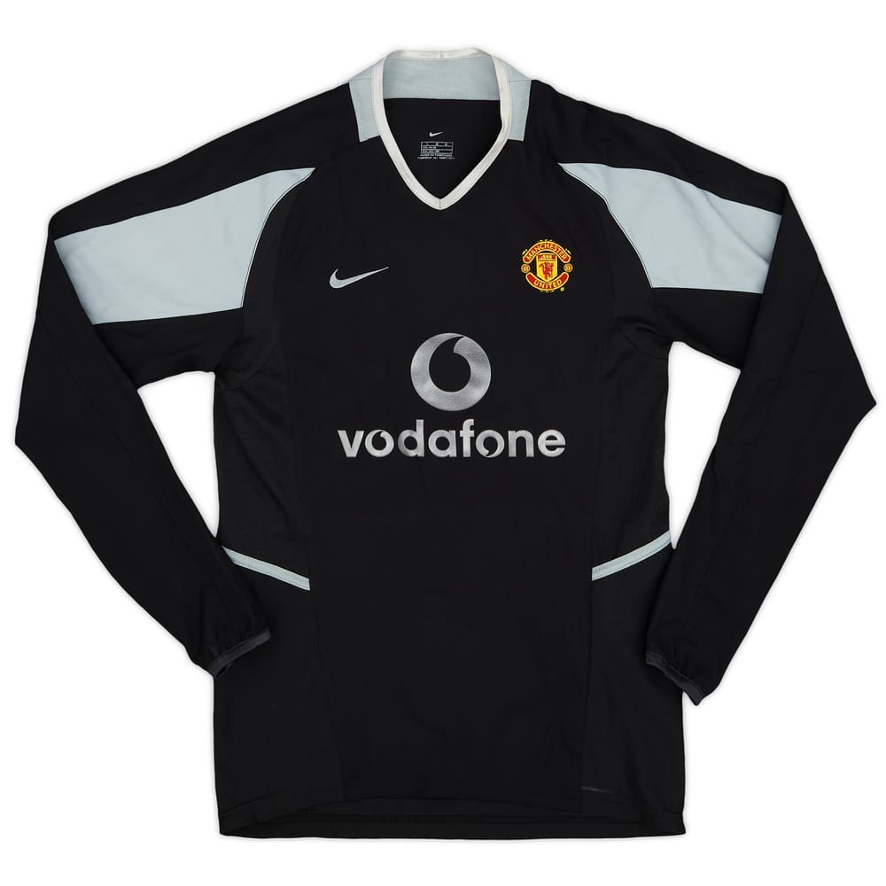 2002-04 Manchester United GK Shirt - 8/10 - (XL.Boys)