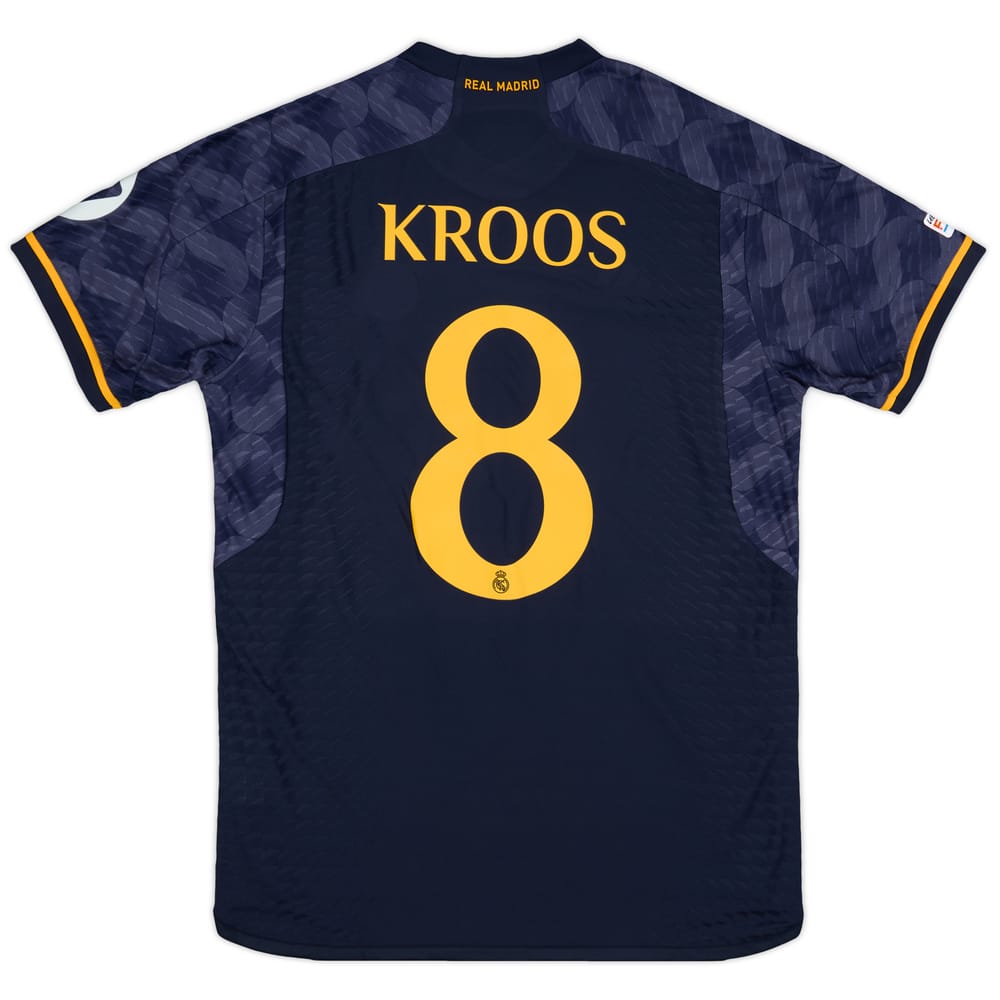 2023-24 Real Madrid Authentic Away CL Shirt Kroos #8 (L)