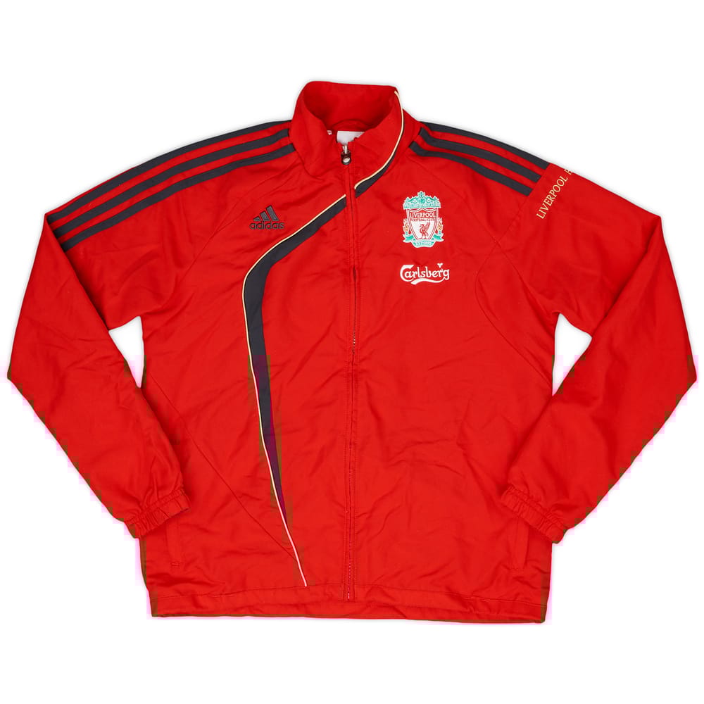 2009-10 Liverpool adidas Track Jacket - 9/10 - (M.Boys)