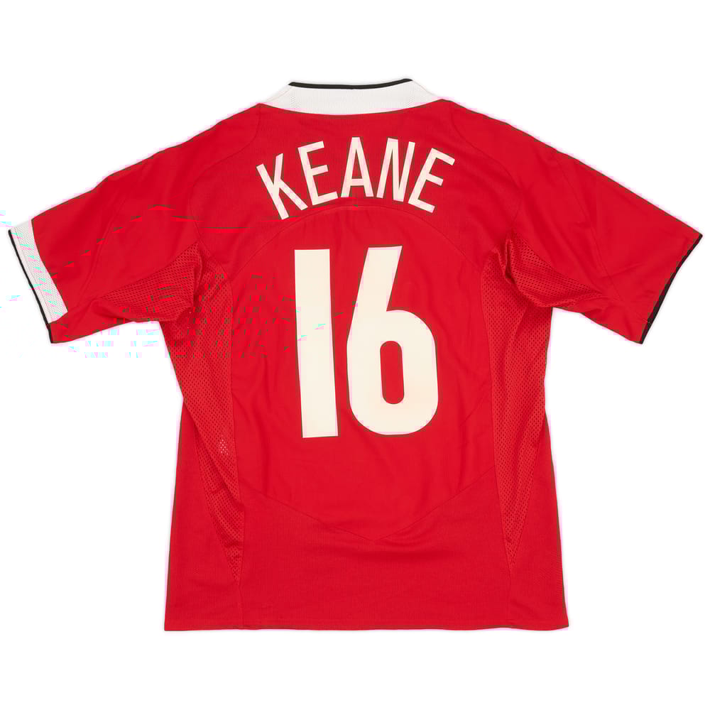 2004-06 Manchester United 'Roy Keane Testimonial' Home Shirt Keane #16 - 7/10 - (M)