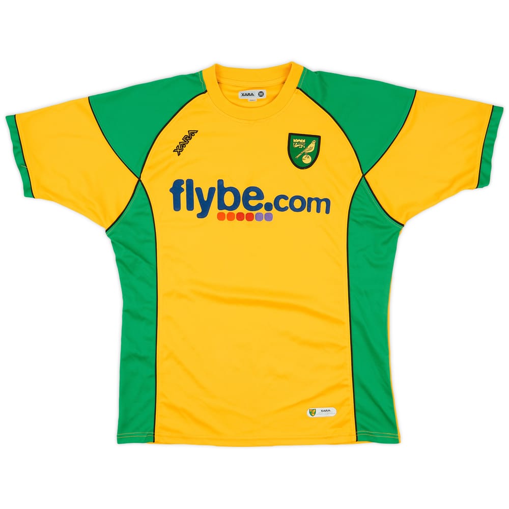2006-08 Norwich Home Shirt - 8/10 - (L)