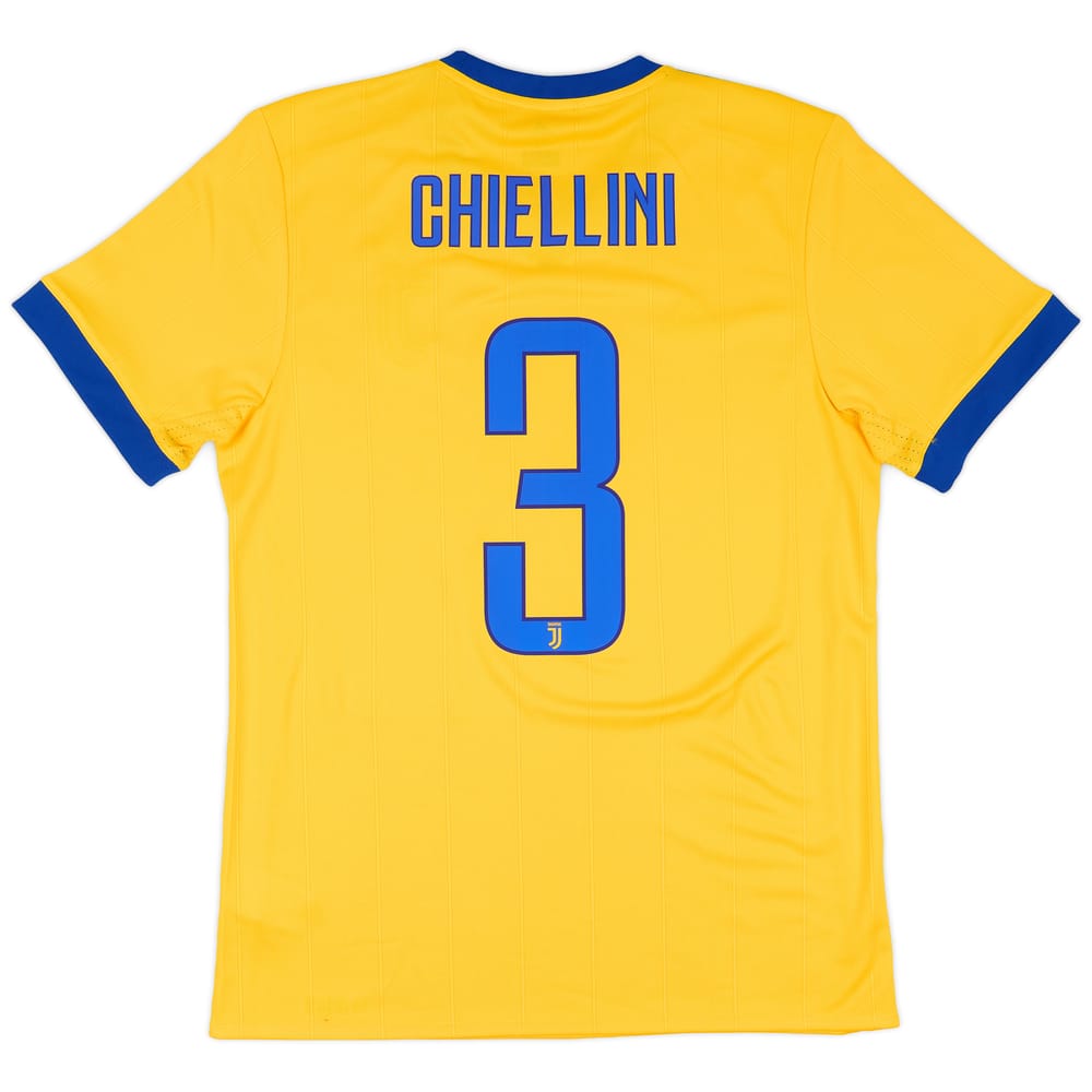 2017-18 Juventus Away Shirt Chiellini #3 - 9/10 - (M)