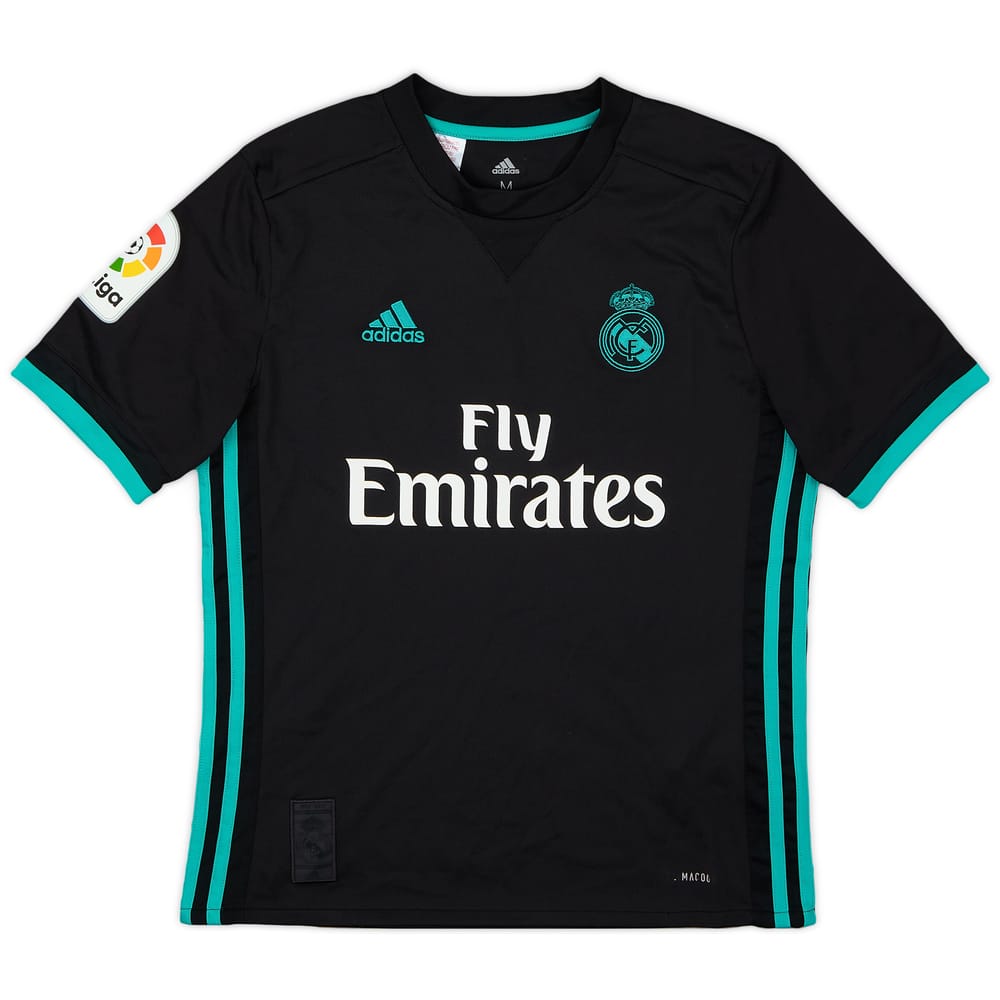 2017-18 Real Madrid Away Shirt - 7/10 - (M.Boys)