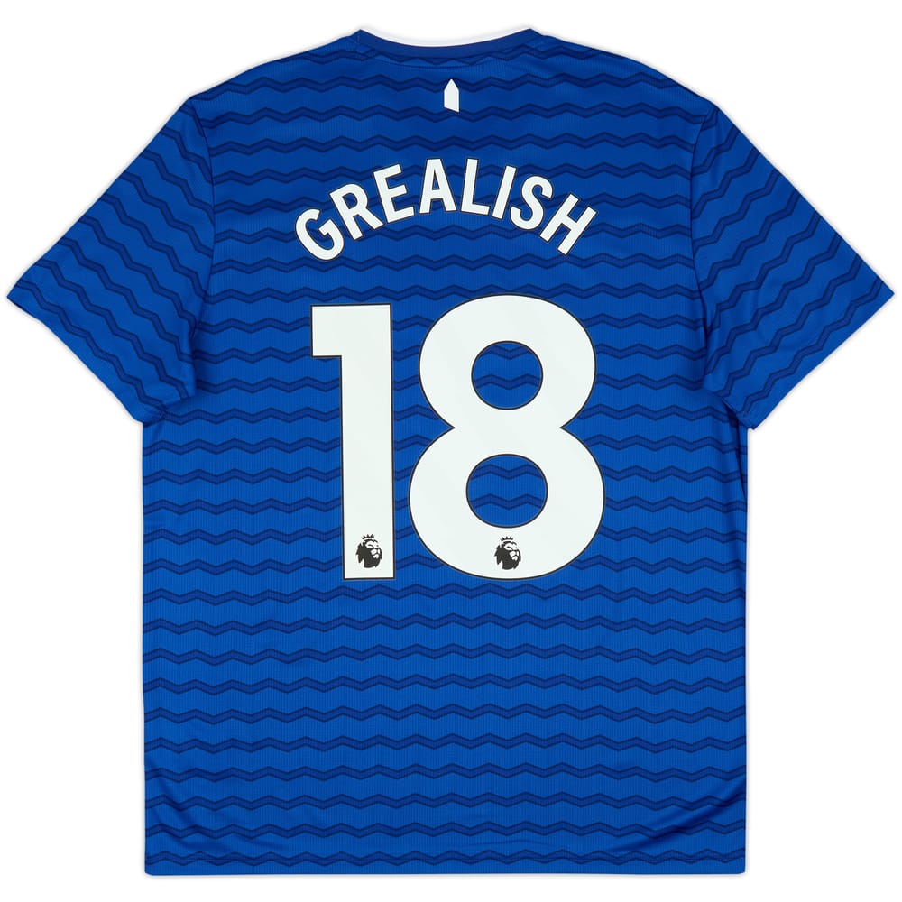 2025-26 Everton Home Shirt Grealish #18