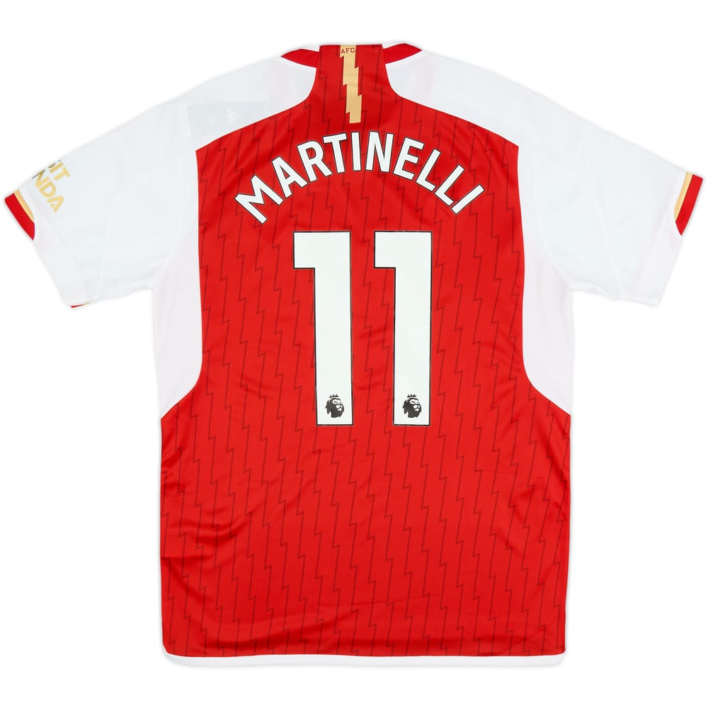2023-24 Arsenal Home Shirt Martinelli #11