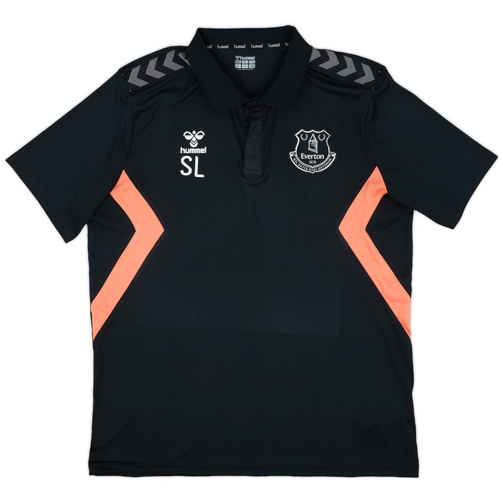 2023-24 Everton Staff Issue Polo Shirt SL - 10/10 - (XL)
