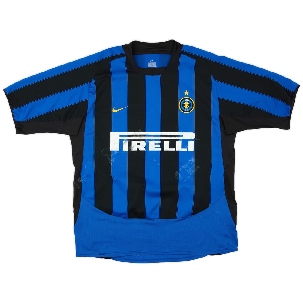 2003-04 Inter Milan Home Shirt - 4/10 - (XL)